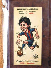 Lionel Messi Rookie RC Mini Card (TGX Series) Soccer Futbol