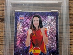 Aitana Bonmati — Topps UEFA Women’s Euro 2025 Foil Sticker (157) — Graded MGC 9