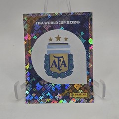 Panini FIFA World Cup 2026 Soccer Sticker #ARG 1 Argentina AFA Logo Hologram