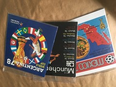 3 BN 100% COMPLETE PANINI ALBUM FIFA WORLD CUP MEXICO GERMANY ARGENTINA SEALED