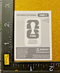 MEXICO HOST COUNTRY EMBLEM FOIL PANINI STICKER FIFA WORLD CUP 2026 USA-MEX-CAN