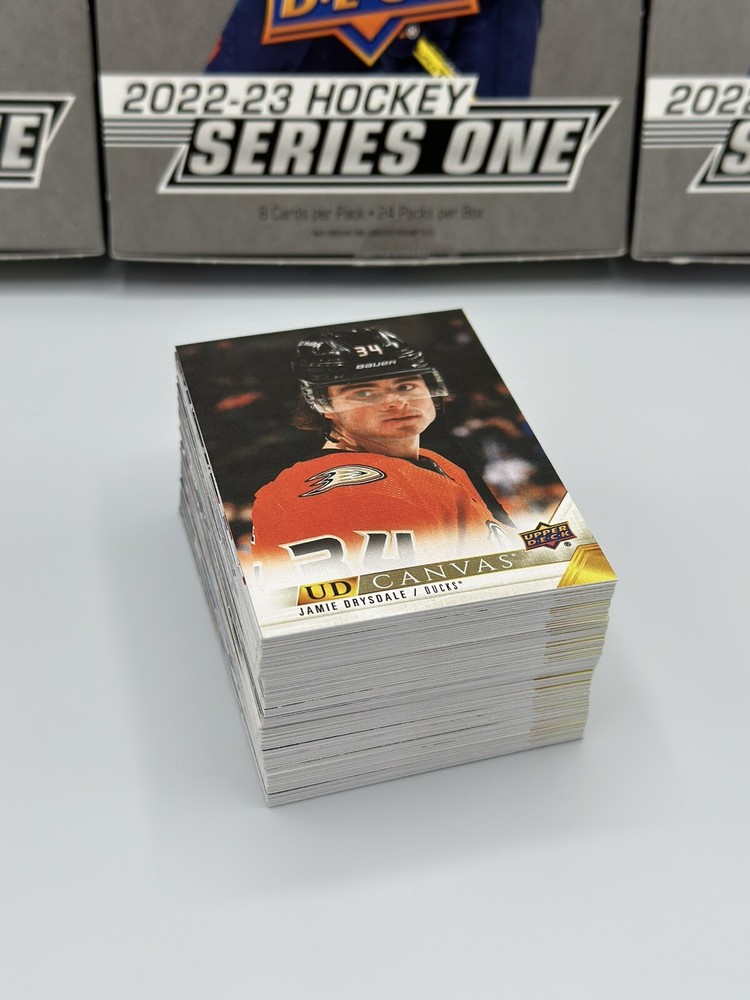 2022-23 Upper Deck Series 1 UD Canvas (#C1 — #C90) Complete Your Set, You Pick!