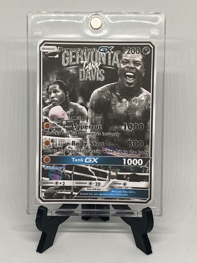 Gervonta Davis Pokémon Card Boxing
