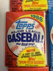 1988-1989-1990 Wax Packs (Topps and Fleer) 20 Packs Total 🔥 $50 🔥 Great Deal