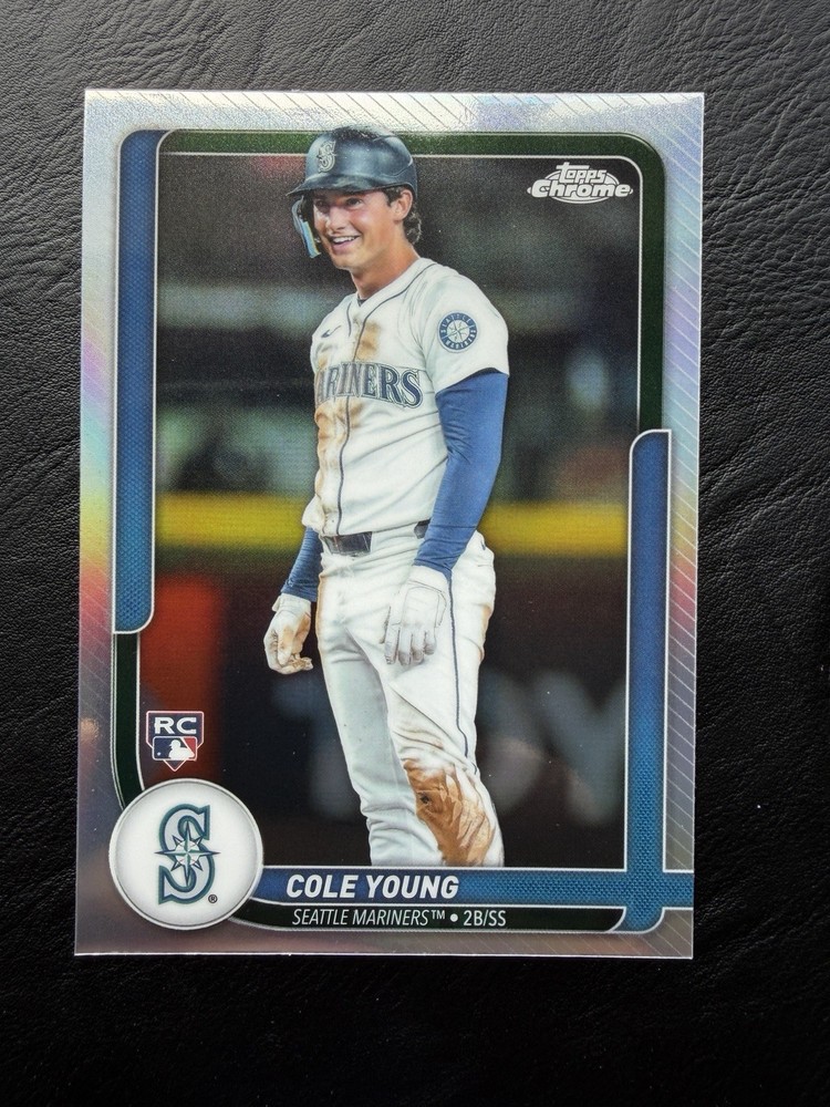 Cole Young 2026 Topps Chrome Series 2 Flagship Collection Rookie Card #15