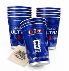 FIFA World Cup 2026 Michelob Ultra Souvenir Cup QUATAR VS SWITZERLAND Collectors