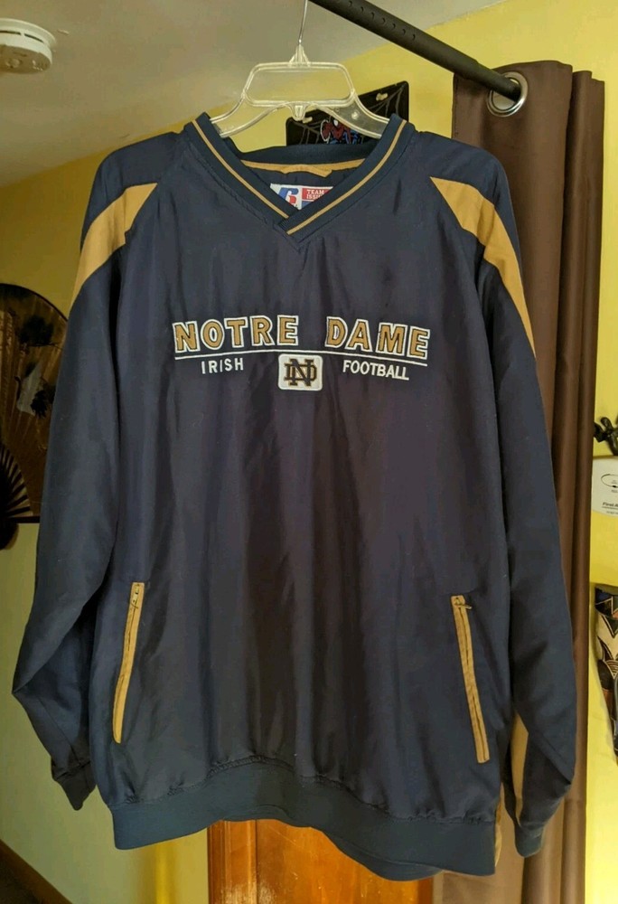Vintage Notre Dame Russell Athletic Pullover EUC Returns Accepted For Any Reason