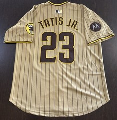 Machado/Tatis Jr./ Merrill San Diego Padres Jerseys! SAME DAY SHIPPING!