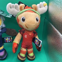FIFA World Cup 2026 Mascot 8” Plush Lot (2) Canada Maple USA Clutch Jazwares NWT