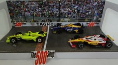 2019 Indianapolis 500 Podium 3 PC Set 1/64 Diecast Model Cars Greenlight 10856