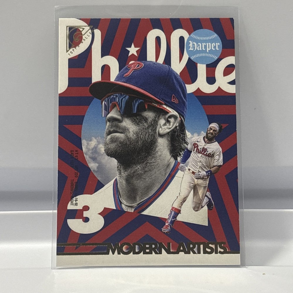2022 Topps Gallery — Modern Artists Bryce Harper #MA-2