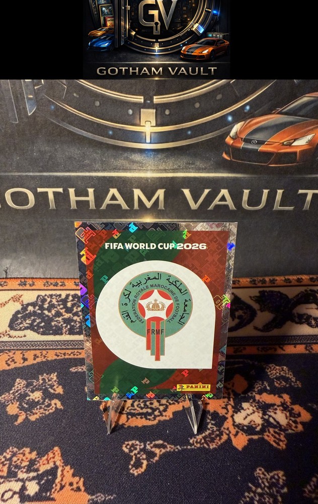 2026 Panini FIFA World Cup Stickers #MAR1 Emblem FOIL