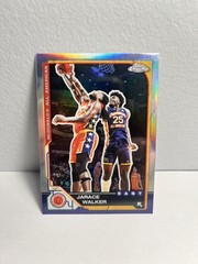 Jarace Walker RayWave Refractor 2025 Topps Chrome McDonald’s AA #89
