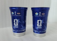 2026 FIFA World Cup Michelob Ultra Aluminium Beer Cup Uruguay vs Cabo Verde 20oz