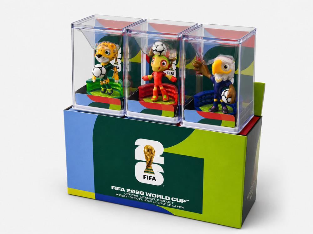 FIFA World Cup 2026 Official Mascot Figurine 6cm 3-Piece Set