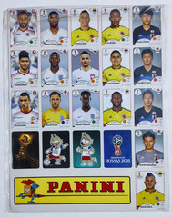 FIFA WORLD CUP RUSSIA 2018 PANINI UPDATE SET 92/92 STICKERS