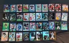 Set Of 98 Assorted Football Trading Cards Misc. Brands