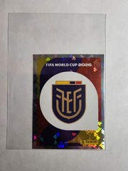 2026 Panini Fifa World Cup 26 — Ecuador #ECU 1 — Team Logo Foil Sticker