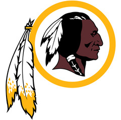 Washington Redskins Vinyl Decal helmet window laptop to 14″ FREE TRACKING