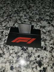 Sports card display stand with Formula 1 logo!