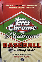 2025 Topps Chrome Platinum Anniversary Base Cards — You Pick — Complete Your Set