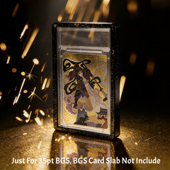 For BGS Slab 35pt Bumper Guard Gradient TPU Bumper PC Protector Graded Card Case