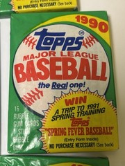 1988-1989-1990 Wax Packs (Topps and Fleer) 20 Packs Total 🔥 $50 🔥 Great Deal