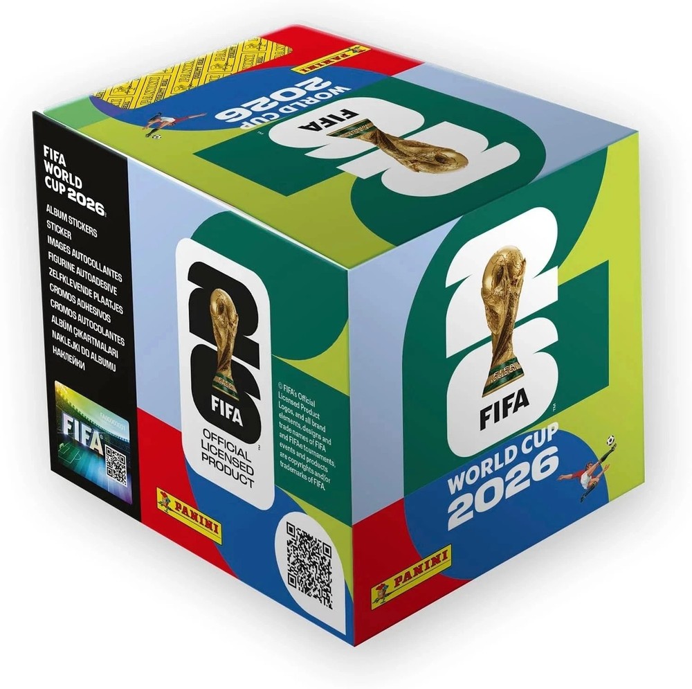 In-stock FIFA World Cup 2026 Official Sticker Collection (Box of 50)=gift