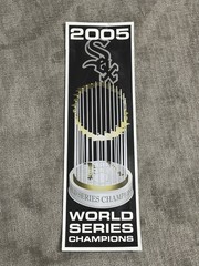 Wow 2005 Chicago White Sox World Series Champions Trophy Original 30 x 10 Banner