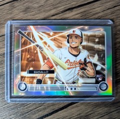 2026 Topps Bowman Samuel Basallo Anime Refractor RC Case Hit SSP #BA25 CENTERED