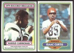 BUY 1, GET 1 FREE 1980 TOPPS FOOTBALL YOU PICK #1 — #200 NMMT * FREE SHIPPING *