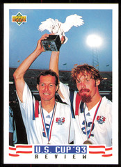 1993 Upper Deck World Cup 94 Preview English/Spanish Alexi Lalas #140 (RC)