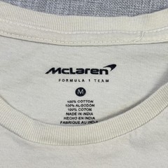 McLaren Formula 1 Team T-Shirt Mens Medium White Racing-Formula 1 Team Apparel