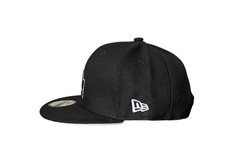 Los Angeles Dodgers 9Fifty New Era SnapBack Hat Black / Black & White Adjustable