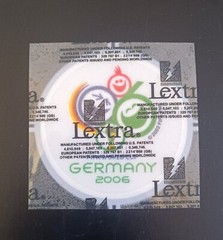 PATCH LEXTRA FIFA WORLD CUP 2006 GERMANY — MUNDIAL ALEMANIA