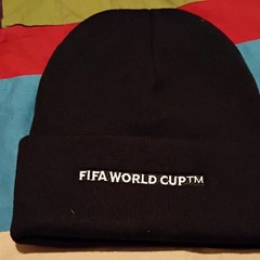 FIFA World Cup 2026 Official Licensed Beanie Black USA Canada Mexico Soccer
