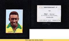 1966 Sicker-Verlag Weltmeisterschaft Pele #134 READ 1m1a