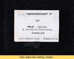 1966 Sicker-Verlag Weltmeisterschaft Pele #134 READ 1m1a