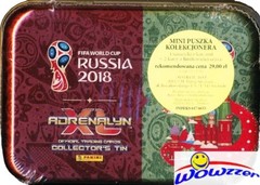 2018 Panini Adrenalyn XL FIFA World Cup RUSSIA TIN-24 Cards+2 LIMITED EDITION!