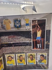 PANINI BRASIL DE TODAS AS COPAS 1919 2014 -BRAZIL WORLD CUP COMPLETE SET — PELE