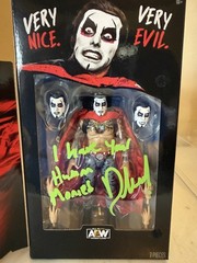 Jazwares AEW Ringside Exclusive Danhausen Custom Autograph