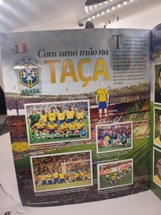 PANINI BRASIL DE TODAS AS COPAS 1919 2014 -BRAZIL WORLD CUP COMPLETE SET — PELE
