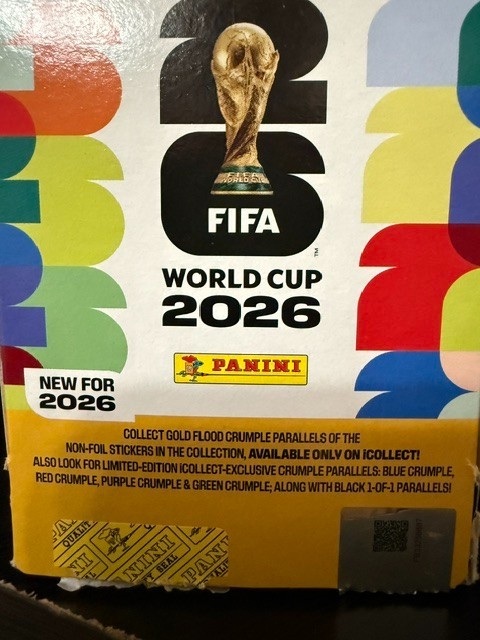PANINI-FIFA WORLD CUP 2026 LATAM/International versions Stickers — Groups C — D