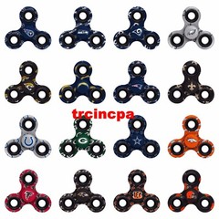 Forever Collectibles — NFL — 3 Way Printed Fidget Spinner — Pick Your Team