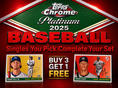 2025 Topps Chrome Platinum Singles Cards 251- 500 You Pick Complete Your Set