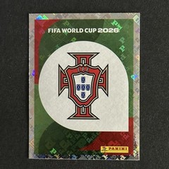 2026 Panini FIFA World Cup Portugal Logo Holo Foil Sticker POR 1 CR7 Ronaldo
