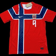 Erling Haaland Team Norway Jersey Red — Size Large