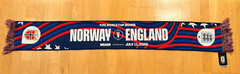 Official FIFA World Cup scarf England 🏴󠁧󠁢󠁥󠁮󠁧󠁿 vs. Norway Match Day ⚽️