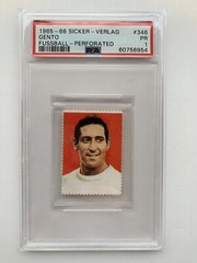 1965 Paco Gento Sicker-Verlag Fußball “Rare” PSA