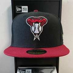 MLB — Arizona Diamondbacks 59FIFTY Fitted New Era Cap — Black & Red